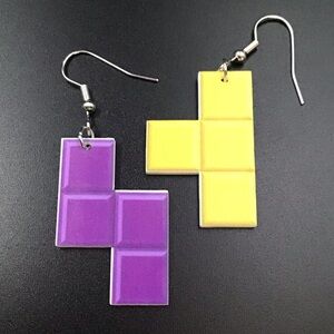 Tetris Arcade Earrings